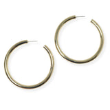 104161, 60MM SIMPLE ROUND HOOP EARRING