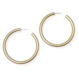 104161, 60MM SIMPLE ROUND HOOP EARRING