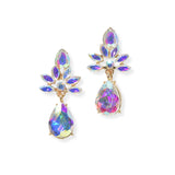 104169, TEARDROP DANGLE RHINESTONE EARRING