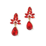 104169, TEARDROP DANGLE RHINESTONE EARRING