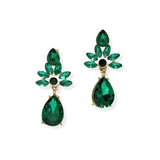 104169, TEARDROP DANGLE RHINESTONE EARRING