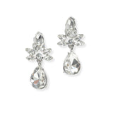 104169, TEARDROP DANGLE RHINESTONE EARRING