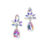 104169, TEARDROP DANGLE RHINESTONE EARRING