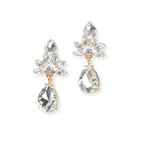 104169, TEARDROP DANGLE RHINESTONE EARRING