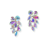 104170, MULTI SHAPE RHINESTONE EARRING