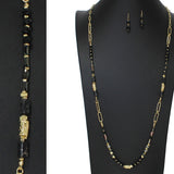 104181, SEMI PRECIOUS STONE BEADED LONG NECKLACE