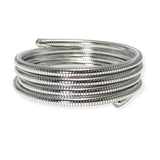 104211, SIMPLE METAL WRAP AROUND STRETCH BRACELET