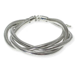 104215, TWISTED COIL METAL BRACELET