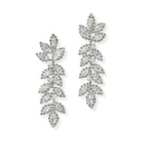 104274, MARQUISE CUBIC ZIRCONIA ACCENT CRYSTAL RHINESTONE DANGLE EARRING