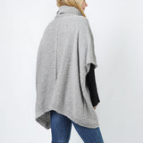 104308, SLUB KNIT TURTLE NECK PULL-OVER TOP