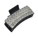 104357, WESTERN ENGRAVED RECTANGULAR GRANDE HAIR CLAW