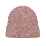 104402, BLING RHINESTONE ACCENT BEANIE HAT