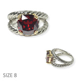 104462,REDCUBIC ZIRCONIA DESIGNER INSPIRED RING
