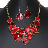 104486, GEOMETRIC ENAMEL NECKLACE