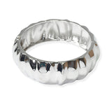 104555, TEXTURED METAL BANGLE BRACELET