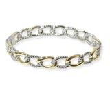 104578, CHAIN DESIGNER INSPIRED BANGLE BRACELET