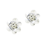104614, FLOWER STUD EARRING