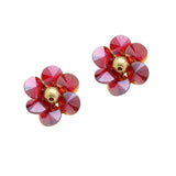 104614, FLOWER STUD EARRING