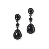104672, TEARDROP ACCENT CRYSTAL RHINESTONE DANGLE EARRING