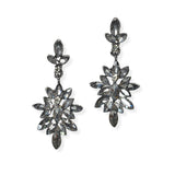 104674, MARQUISE ACCENT RHINESTONE DANGLE EARRING