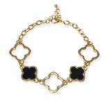 104728, CLOVER DESIGNER INSPIRED BRACELET