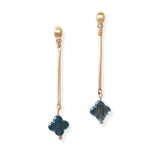104758, CLOVER CHARM DANGLE EARRING