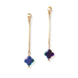 104758, CLOVER CHARM DANGLE EARRING