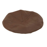 104834, PU LEATHER FLAT NEWSBOY CAP