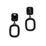 104851, GEOMETRIC CRYSTAL RHINESTONE DANGLE EARRING