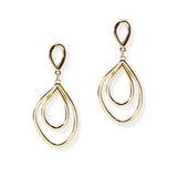 104875, GEOMETRIC METAL DANGLE EARRING