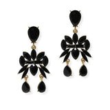 104889, MULTI SHAPE RHINESTONE DANGLE EARRING