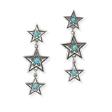 104995, WESTERN STAR DROP DANGLE EARRING