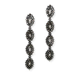 105015, MARQUISE CRYSTAL RHINESTONE DROP DANGLE EARRING
