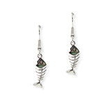 105020, FISHBONE DANGLE EARRING