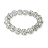 105041, SPARKLE FIREBALL BEADED STRETCH BRACELET
