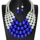 105044, BOLD PEARL STATEMENT NECKLACE