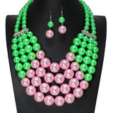 105044, BOLD PEARL STATEMENT NECKLACE