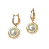 105099, PEARL ACCENT DANGLE EARRING