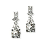 105174, GEOMETRIC RHINESTONE EARRING