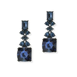 105174, GEOMETRIC RHINESTONE EARRING