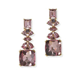 105174, GEOMETRIC RHINESTONE EARRING