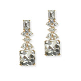 105174, GEOMETRIC RHINESTONE EARRING