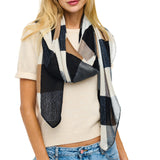 105239, MULTI COLOR LIGHT WEIGHT OBLONG SCARF