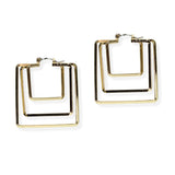 105408, MULTI SQUARE METAL EARRING