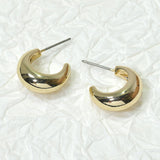 105436, 15MM, BOLD HOOP EARRING