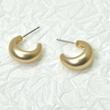 105436, 15MM, BOLD HOOP EARRING