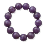 105499, RESIN ACRYLIC BALL BEADED STRETCH BRACELET