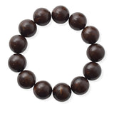 105499, RESIN ACRYLIC BALL BEADED STRETCH BRACELET