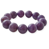 105499, RESIN ACRYLIC BALL BEADED STRETCH BRACELET