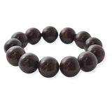 105499, RESIN ACRYLIC BALL BEADED STRETCH BRACELET